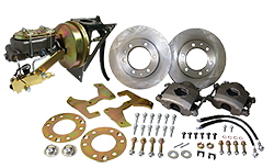1954-55 Chevy, GMC Truck Power Disc Brake Conversion Kit, 6 x 5.5" Bolt Pattern