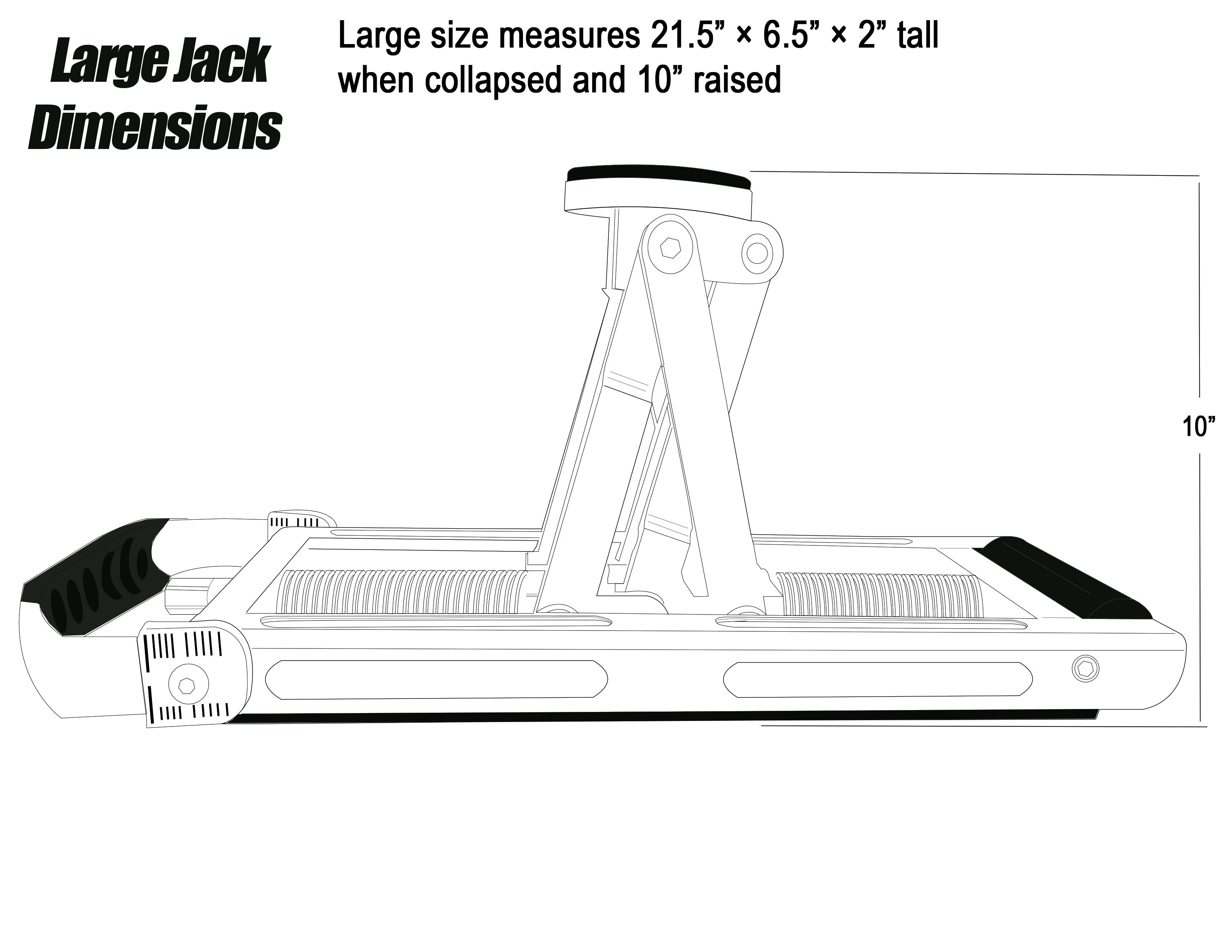 POL Slimline X Billet Jack