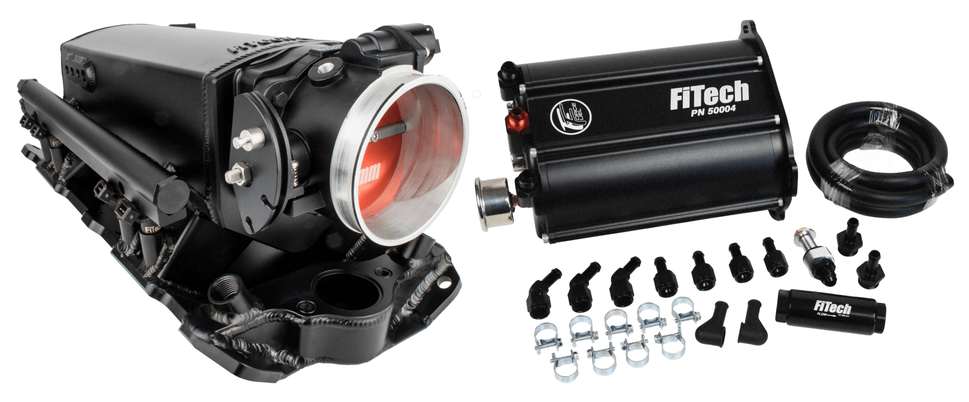 Ultra Ram 650 HP Chevy Small Block EFI System With Force Fuel Delivery Master Kit