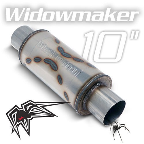 Black Widow Widowmaker 10" Exhaust Muffler