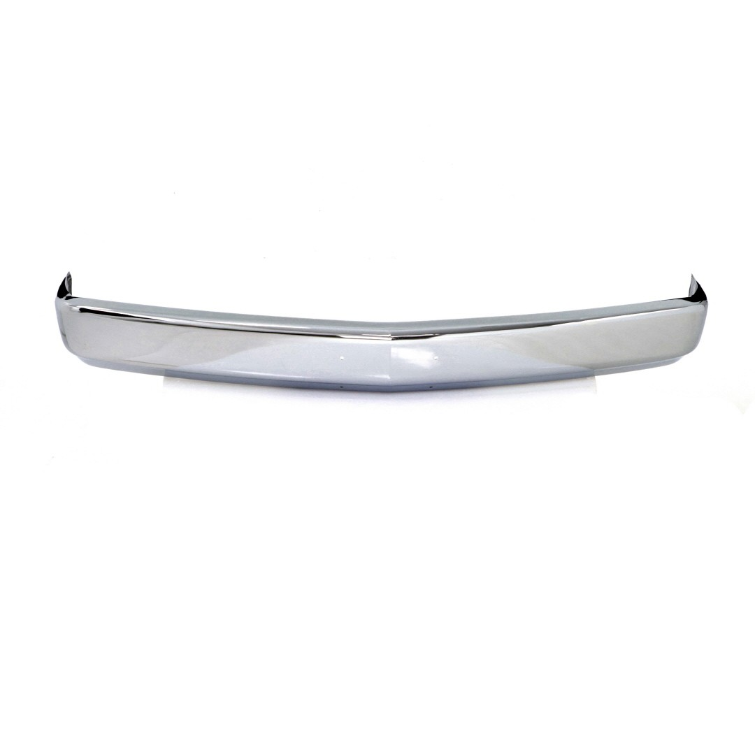 Front Bumper - Chrome - with Tag Bracket Holes - 88-98 Chevy GMC OBS Truck SUV