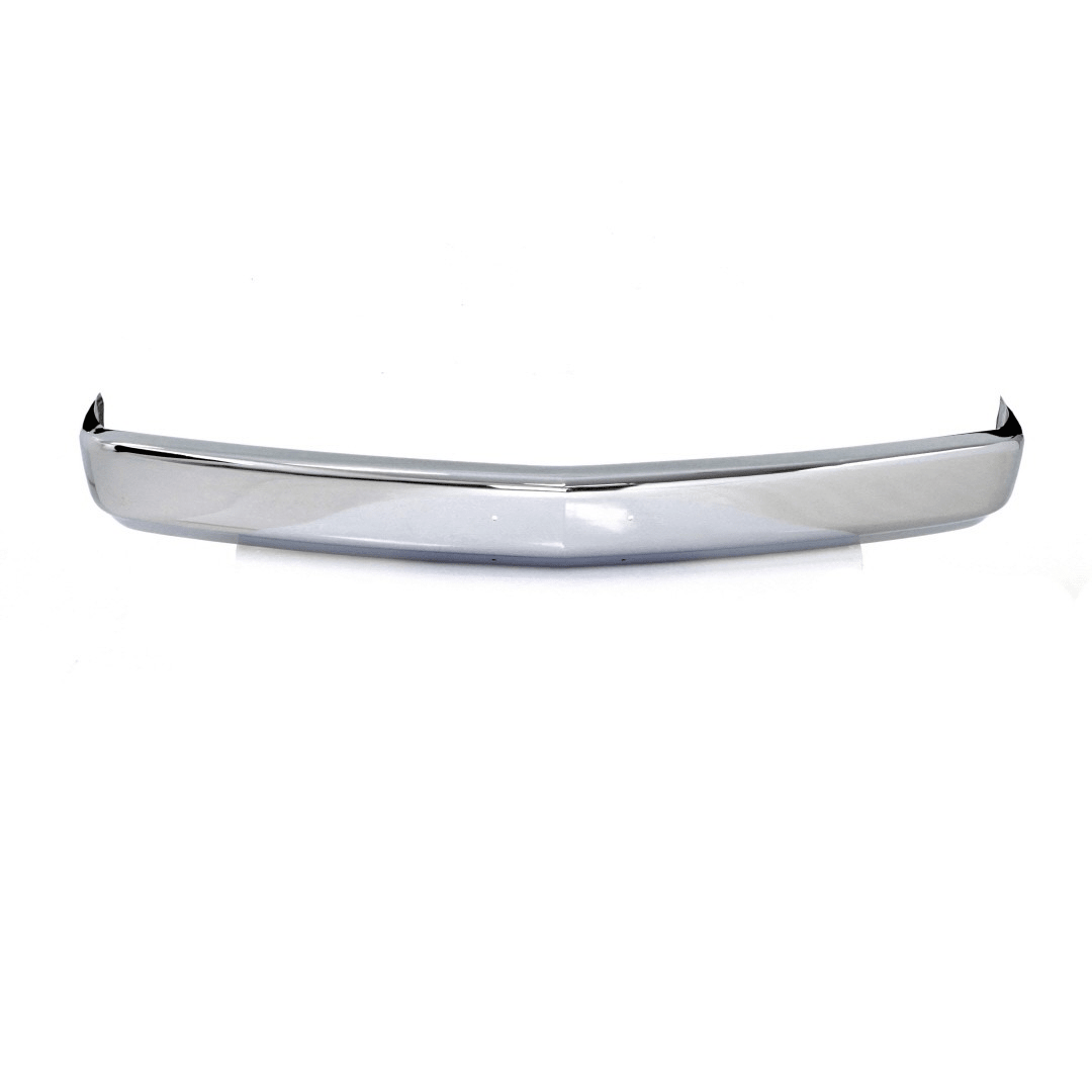 Front Bumper - Chrome - with Tag Bracket Holes - 88-98 Chevy GMC OBS Truck SUV