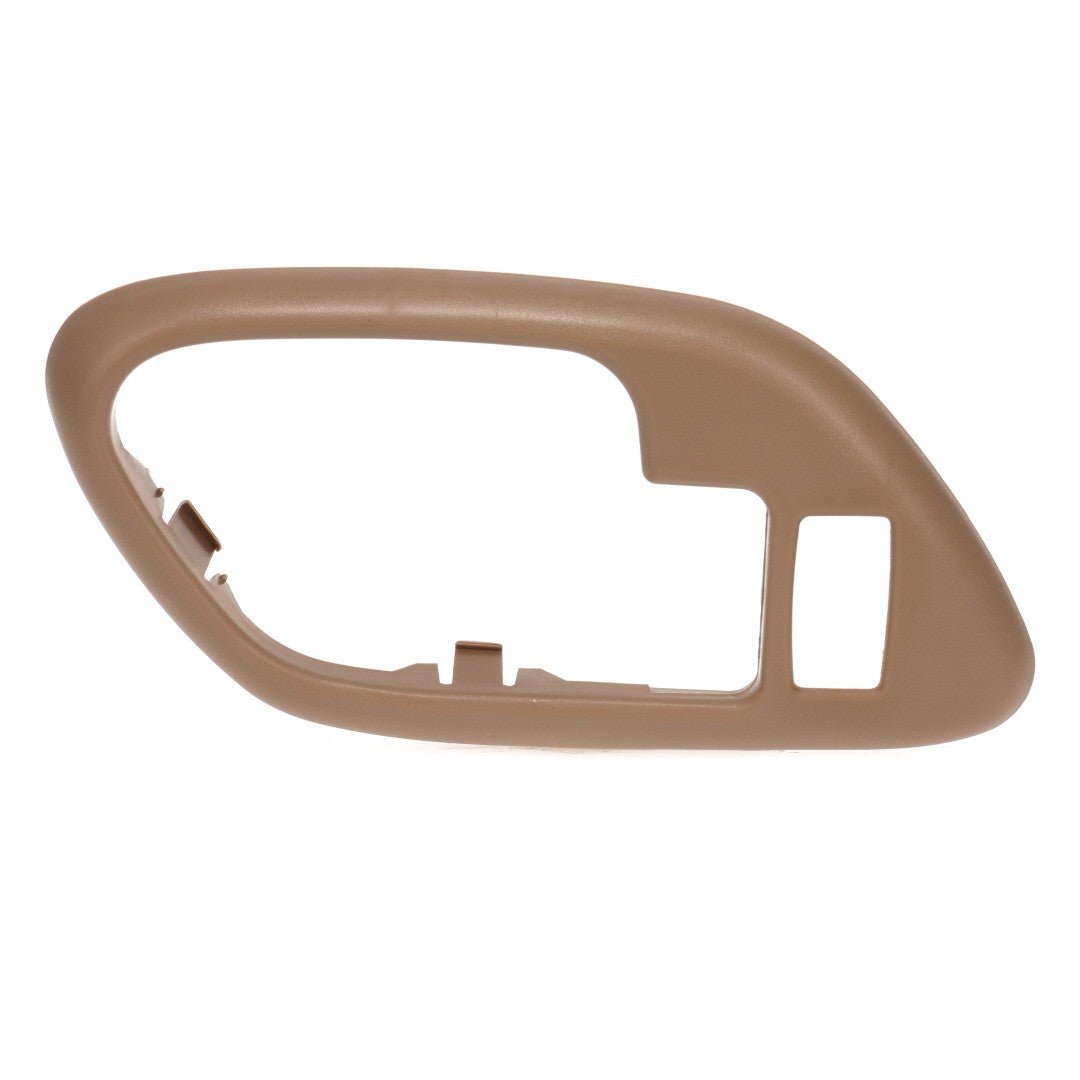 Front Door Handle Bezel - with Power Door Lock Hole - LH - Beige - 95-00 Chevy GMC C/K OBS Pickup Truck SUV