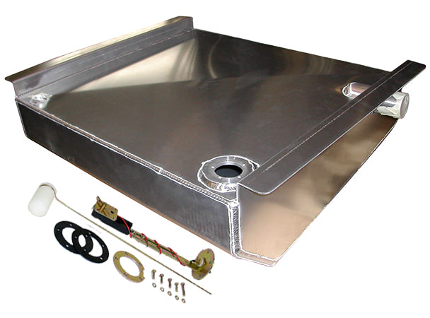 1955-57 Chevy Belair, Fuel Tank, Aluminum, 16 gallon Combo Kit, Fuel Injection Ready