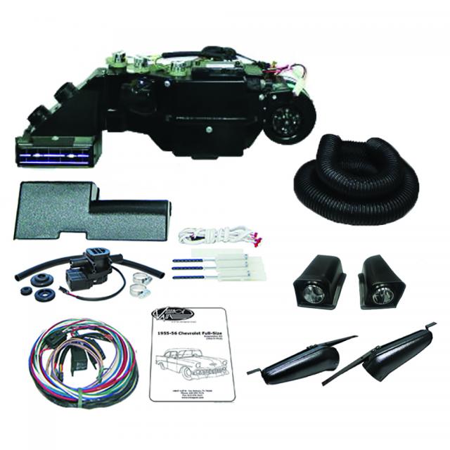 1955-56 Chevrolet Full-Size Gen IV SureFit� Evaporator Kit with Center Vent Plenum