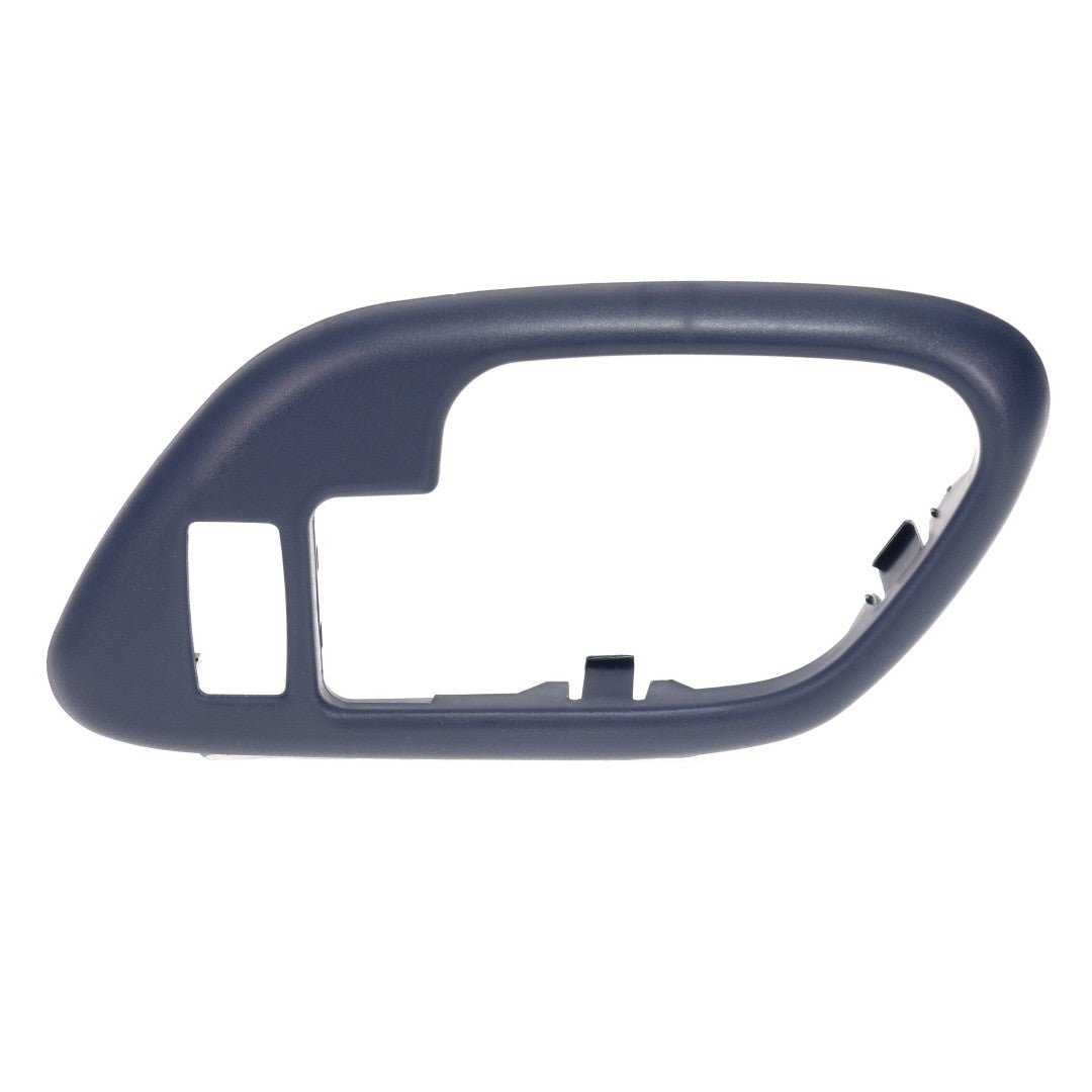 Front Door Handle Bezel - with Power Door Lock Hole - RH - Blue - 95-00 Chevy GMC C/K OBS Pickup Truck SUV
