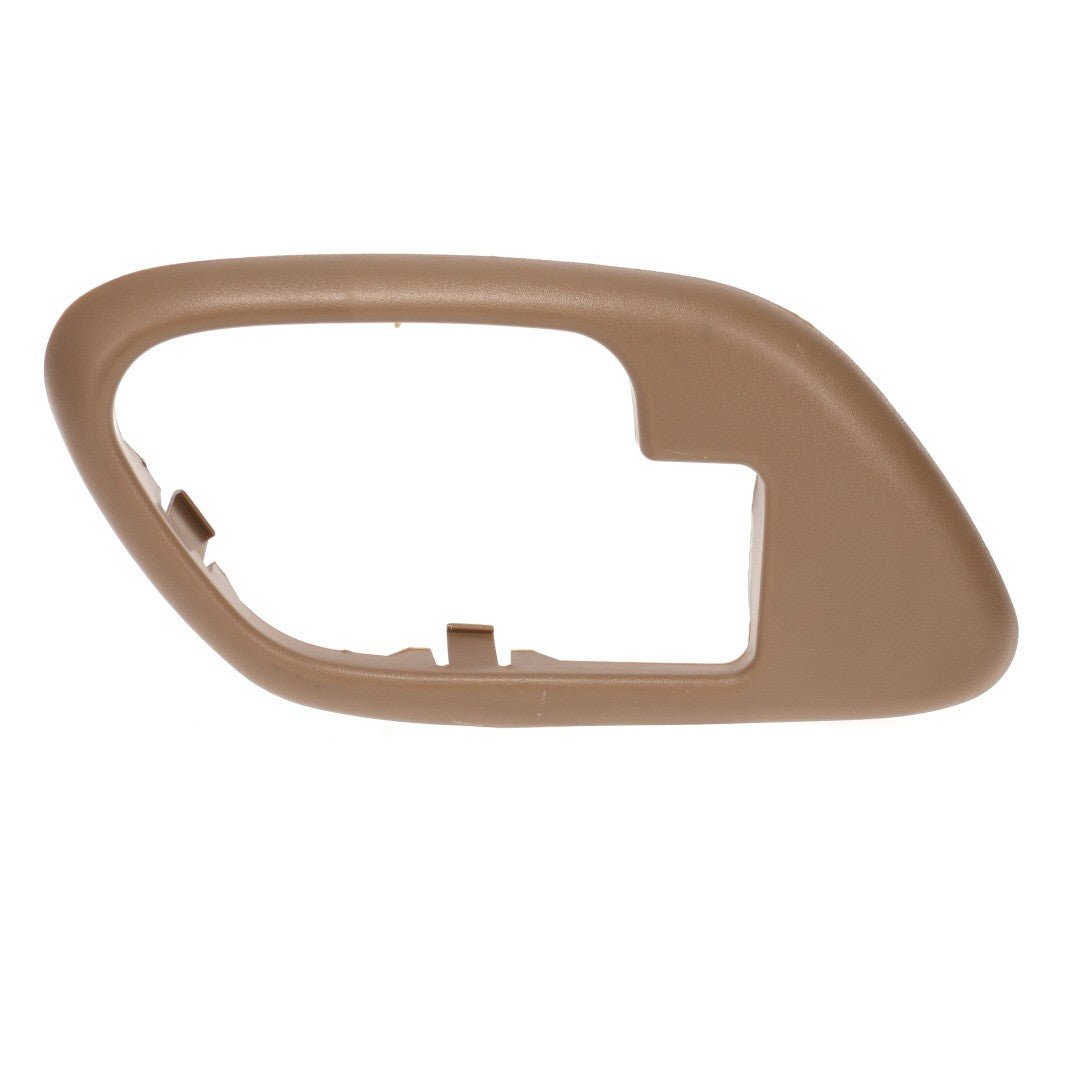 Front Door Handle Bezel - without Power Door Lock Hole - LH - Beige - 95-00 Chevy GMC C/K OBS Pickup Truck SUV