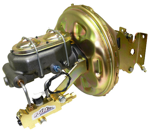 Power Brake Booster Kit, - 67-72 GM C10/ C15 Truck 8" Dual