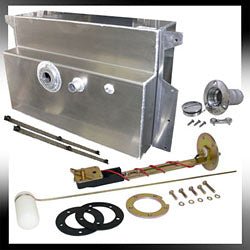 1953-56 Ford F-100 Truck Aluminum Fuel Gas Tank Kit for EFI Conversion, 19 Gallons