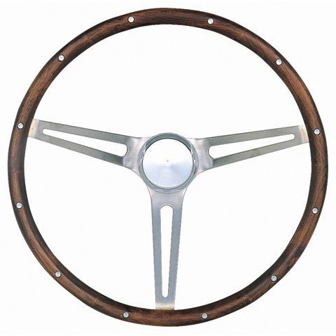 Classic GM Wood/Stnlss Spks -Walnut -15""