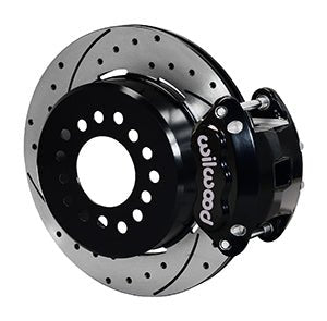 Big Ford New Style Wilwood - Rear Disc Brake Conversion with Parking Brake, Ford 9" w/ Big Torino Flange