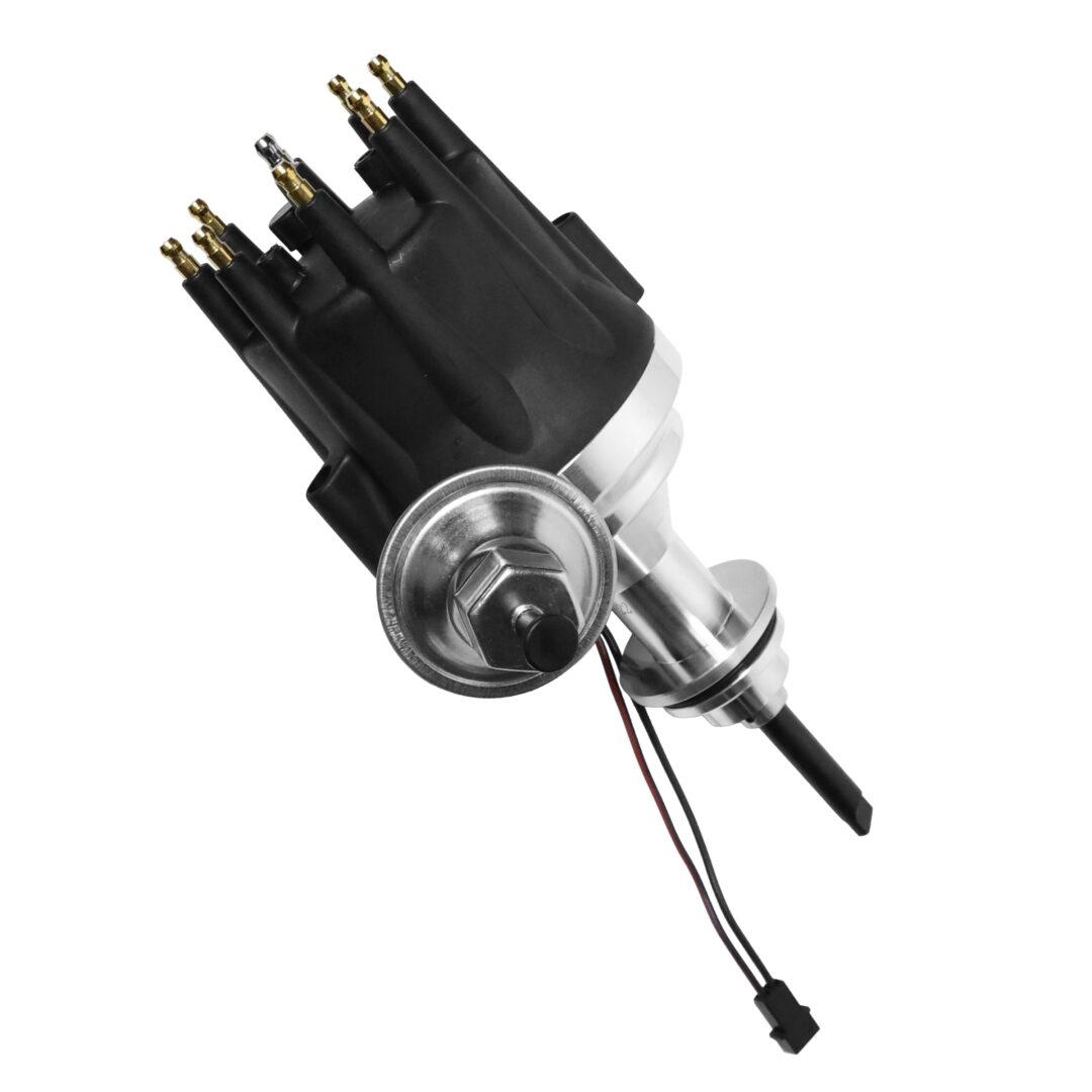 Distributor, Chrysler 273-360 LA Mech & Vac Tab Lock - 2 WIRE MAG