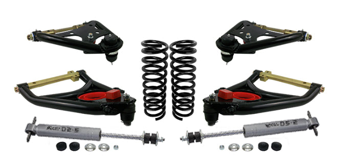 1958-64 Chevy Impala Tubular Control Arm Suspension Kit, Economy Stage 3