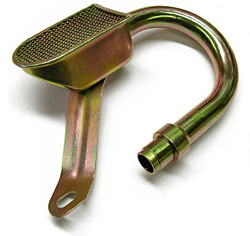 62-67 CHEVY II/NOVA, OIL PUMP PICK-UP, SM BLK CHEVY (EACH)(POL7420)