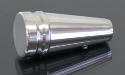 Steering Column Shifter Knob, Polished or Brushed Aluminum
