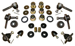 1962-67 Chevy Nova Front Suspension Rebuild Kit, Poly Urethane Bushings