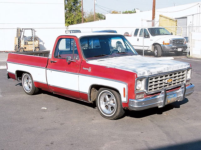 Drop Box, Part 1, Lowering a ‘75 Chevy Shorty truck