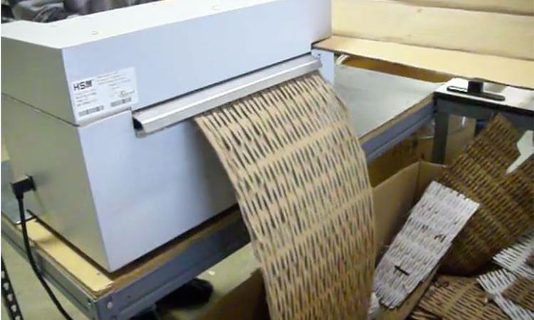 Performance Online going green with repurposing old cardboard