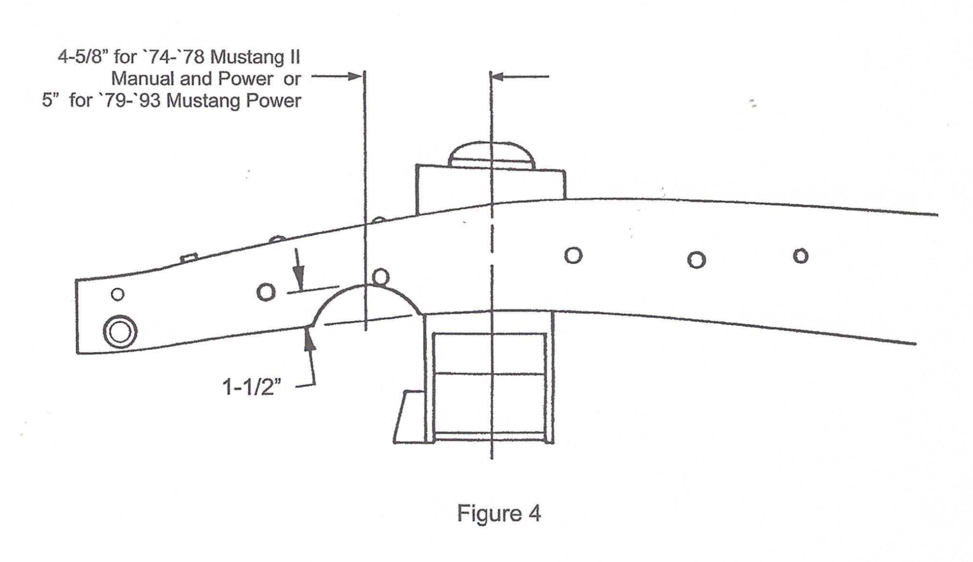 1947-54 Chevy Pickup Crossmember Kit Installation Instructions