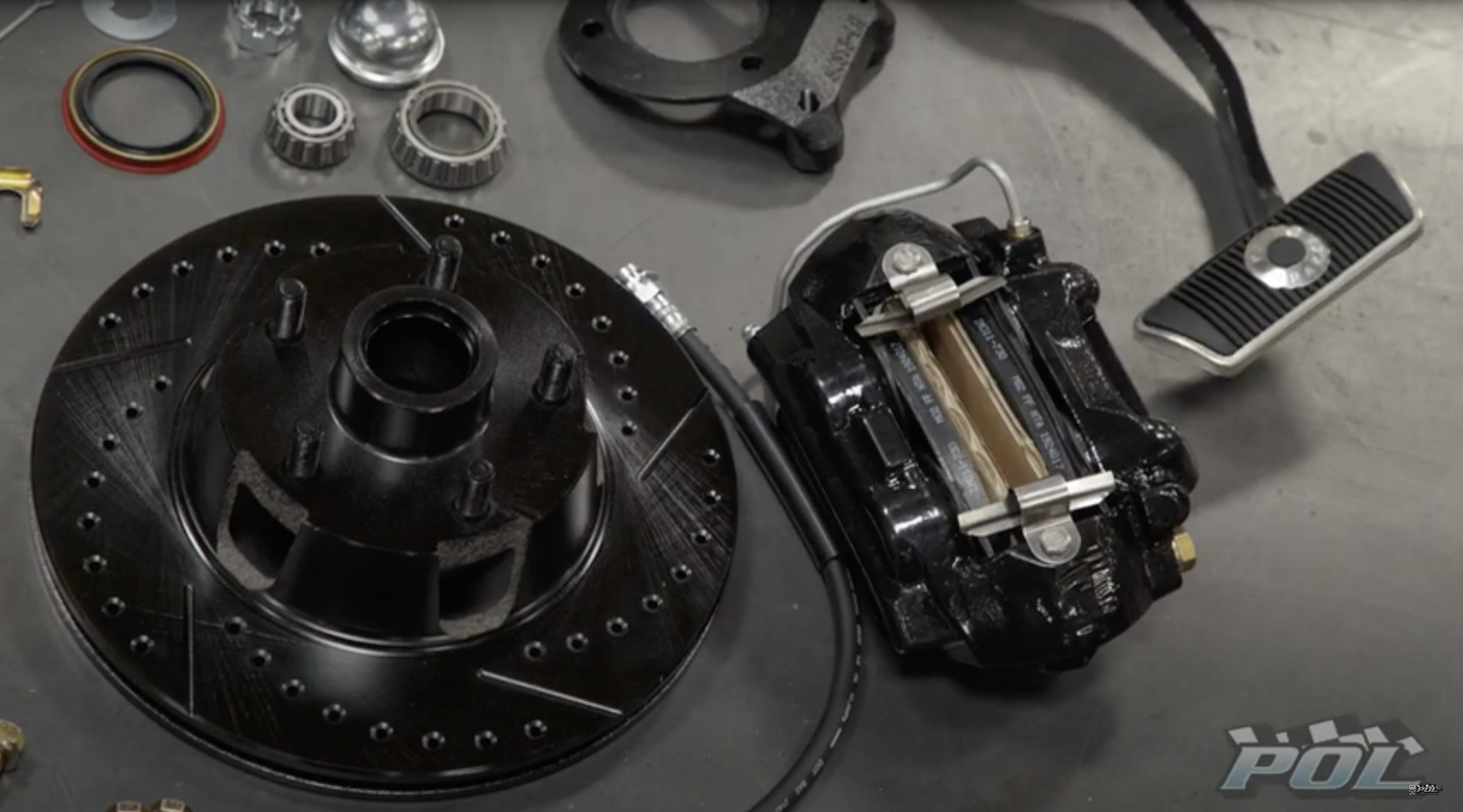 How To Install Blackout Power Disc Brakes on a ’67 Mustang by POL & Wilwood – DIY Upgrade