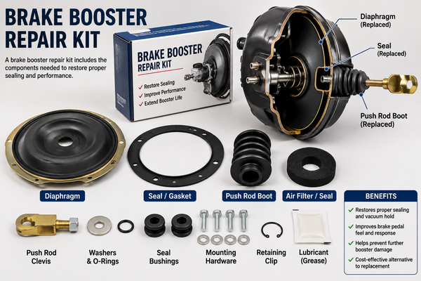 Can a Brake Booster Repair Kit Save Your Booster?