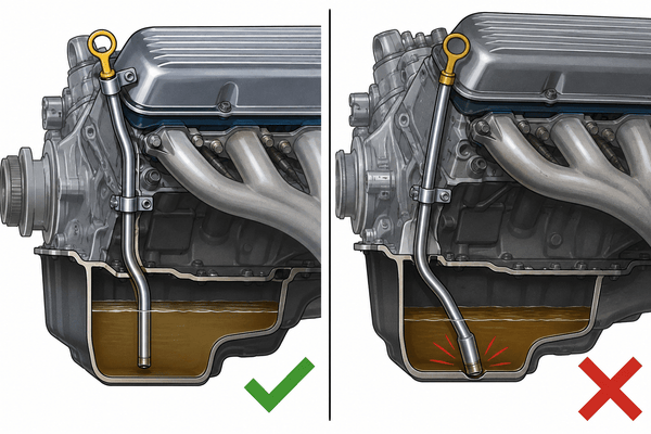 Why Dipstick Tube Fitment Matters on a Classic
