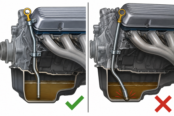 Why Dipstick Tube Fitment Matters on a Classic