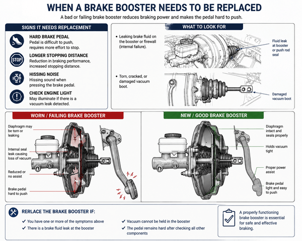 Brake Booster Replacement: When Do You Need It?