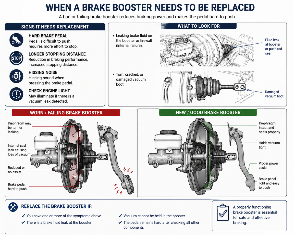 Brake Booster Replacement: When Do You Need It?