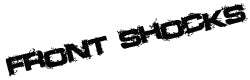 Front Shocks Shocks and Shock Mounts