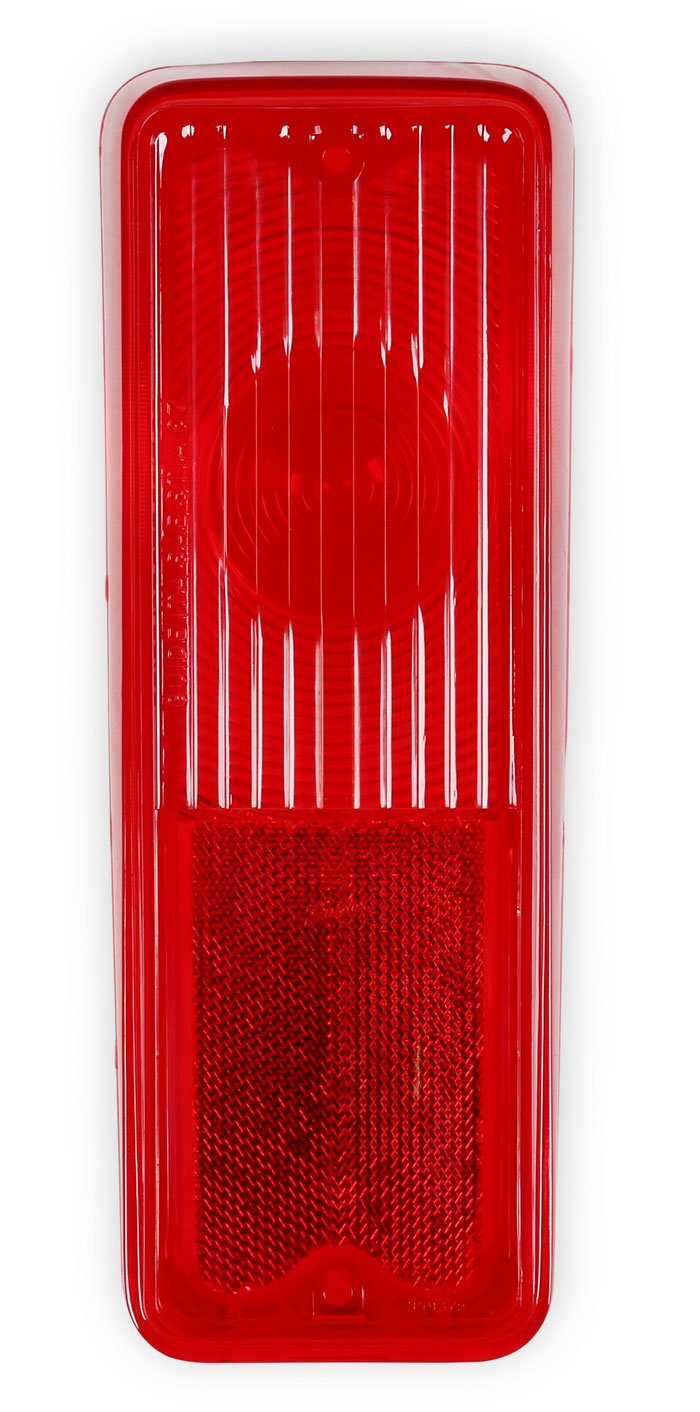 1967-72 Chevy & GMC Suburban & Panel Tail Light Lens, Red, Each