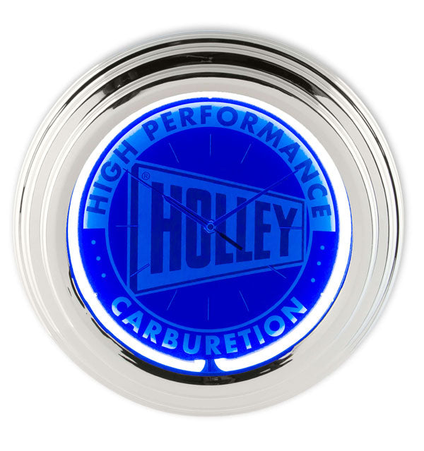 Holley Carburetor Neon Clock