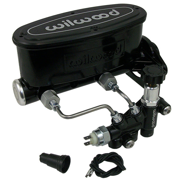 Wilwood Master Cylinder, Aluminum Tandem Chamber Disc Brake Conversion with Adjustable Proportioning Valve