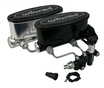 Wilwood Master Cylinder, Aluminum Tandem Chamber Disc Brake Conversion with Adjustable Proportioning Valve