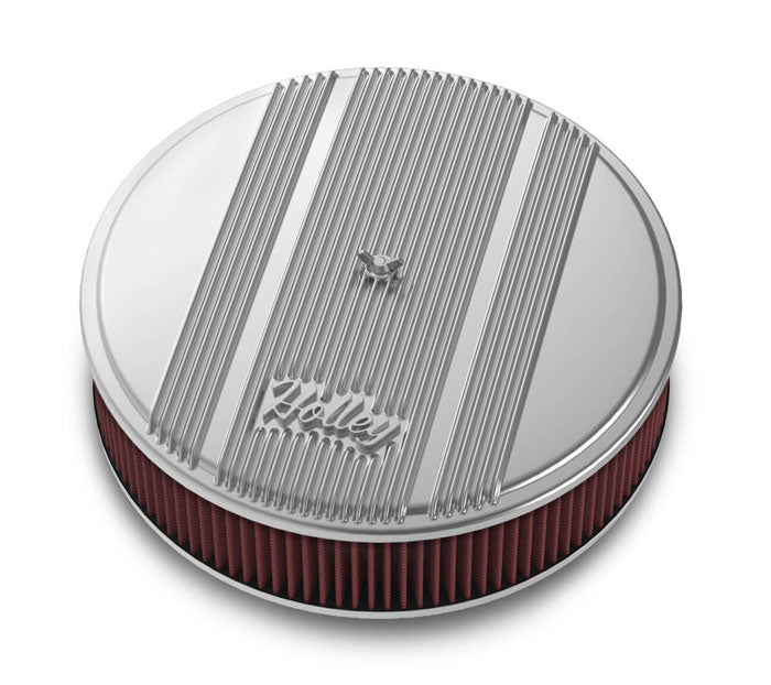 Holley Vintage Series 14" Finned Air Cleaner Assembly