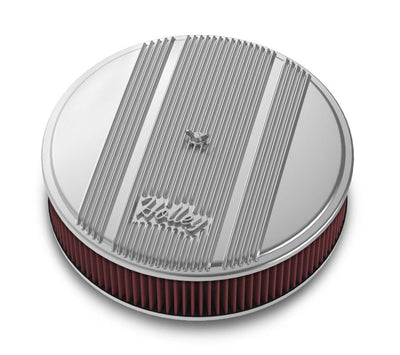 Holley Vintage Series 14" Finned Air Cleaner Assembly