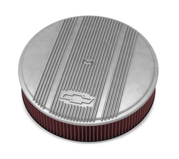 Holley Vintage Series GM Licensed 14" Finned Air Cleaner Assembly