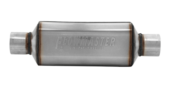 Flowmaster Super HP-2 - Stainless Steel - Aggressive Sound