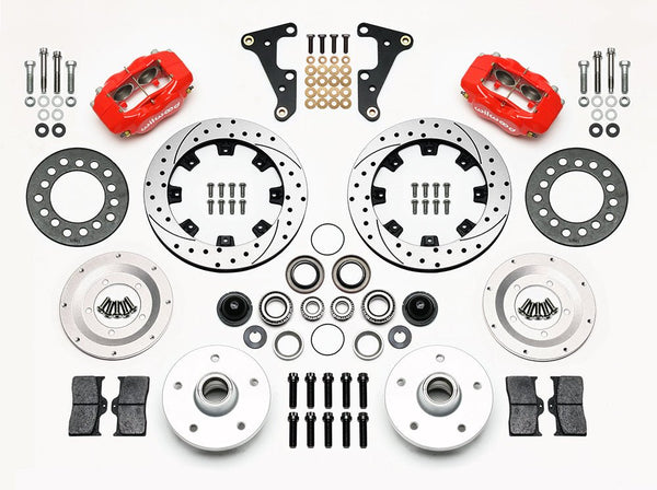 1941-55 Cadillac Wilwood Dynalite Pro Series Front Brake Kit