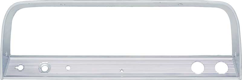 1964-66 Chevy Truck Instrument Cluster Bezel, Chrome