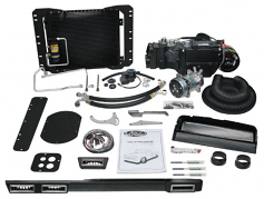 1964-66 Chevy Truck SureFit Complete AC & Heat Kit, OEM Deluxe Controls