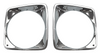 1969-72 Chevy Truck Headlight Bezel Set, Aluminum