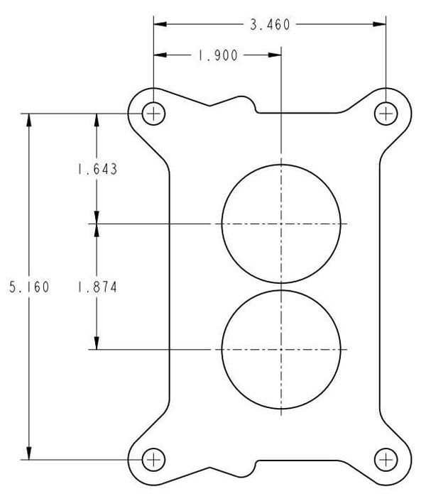 Holley 500 CFM Performance 2BBL Carburetor