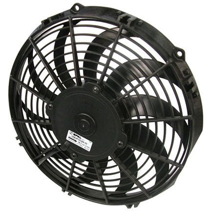 SPAL Electric Fan, 10" Low Profile, Curved Blade 30100435