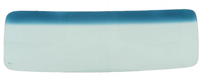 1954-55.1 Chevy & GMC Replacement Front Windshield, Green Tint w/ Band