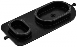 Master Cylinder Lid Gasket, Ford Dual Reservoir