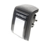 1978-91 Chevrolet Truck Steering Wheel Horn Button, Deluxe, Black & Silver