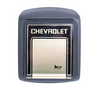 1978-91 Chevrolet Truck Steering Wheel Horn Button, Deluxe, Black & Champagne