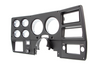 1973-74 Chevrolet / GMC Truck Dash Bezel, Black with Chrome Details, with A/C.  Each.