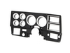 1981-83 Chevrolet / GMC Truck Dash Bezel, Black with Chrome Details, with A/C.  Each.